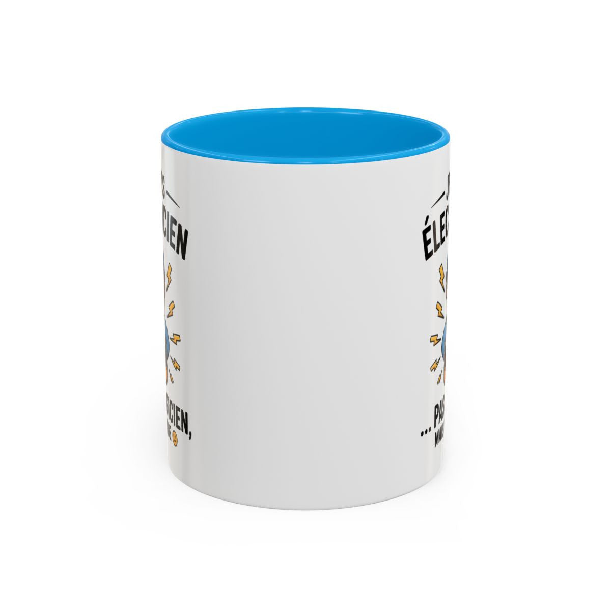 Mug Électricien Humour – Je Suis Électricien – Tasse Métier Électricité – Cadeau Artisan – 325 ml