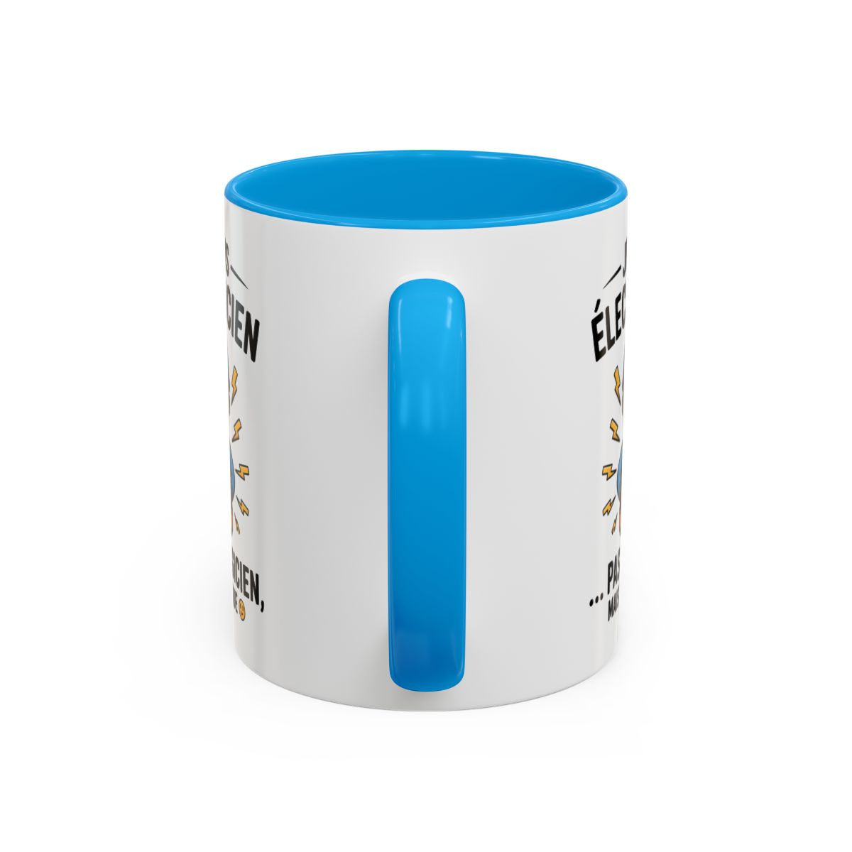 Mug Électricien Humour – Je Suis Électricien – Tasse Métier Électricité – Cadeau Artisan – 325 ml