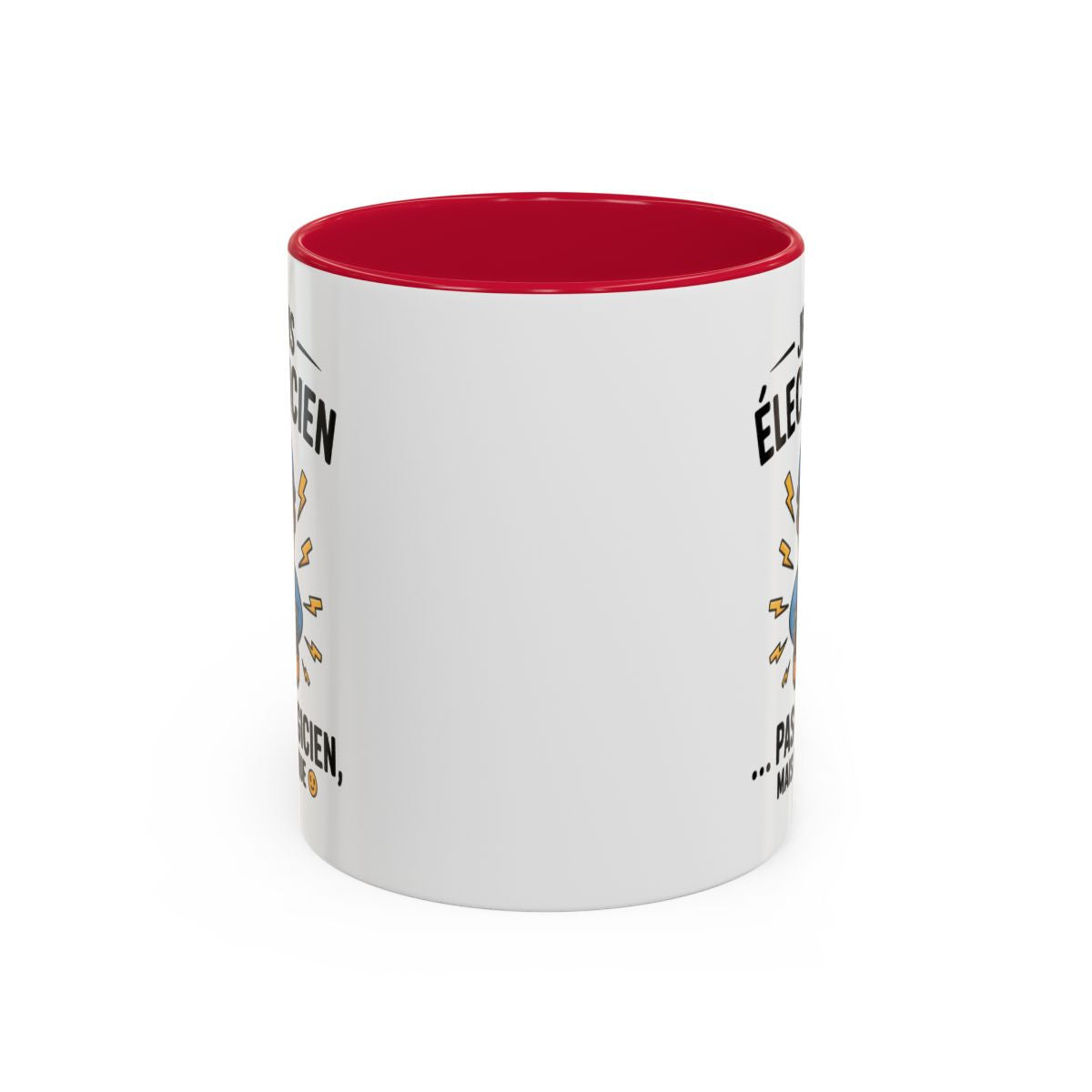 Mug Électricien Humour – Je Suis Électricien – Tasse Métier Électricité – Cadeau Artisan – 325 ml