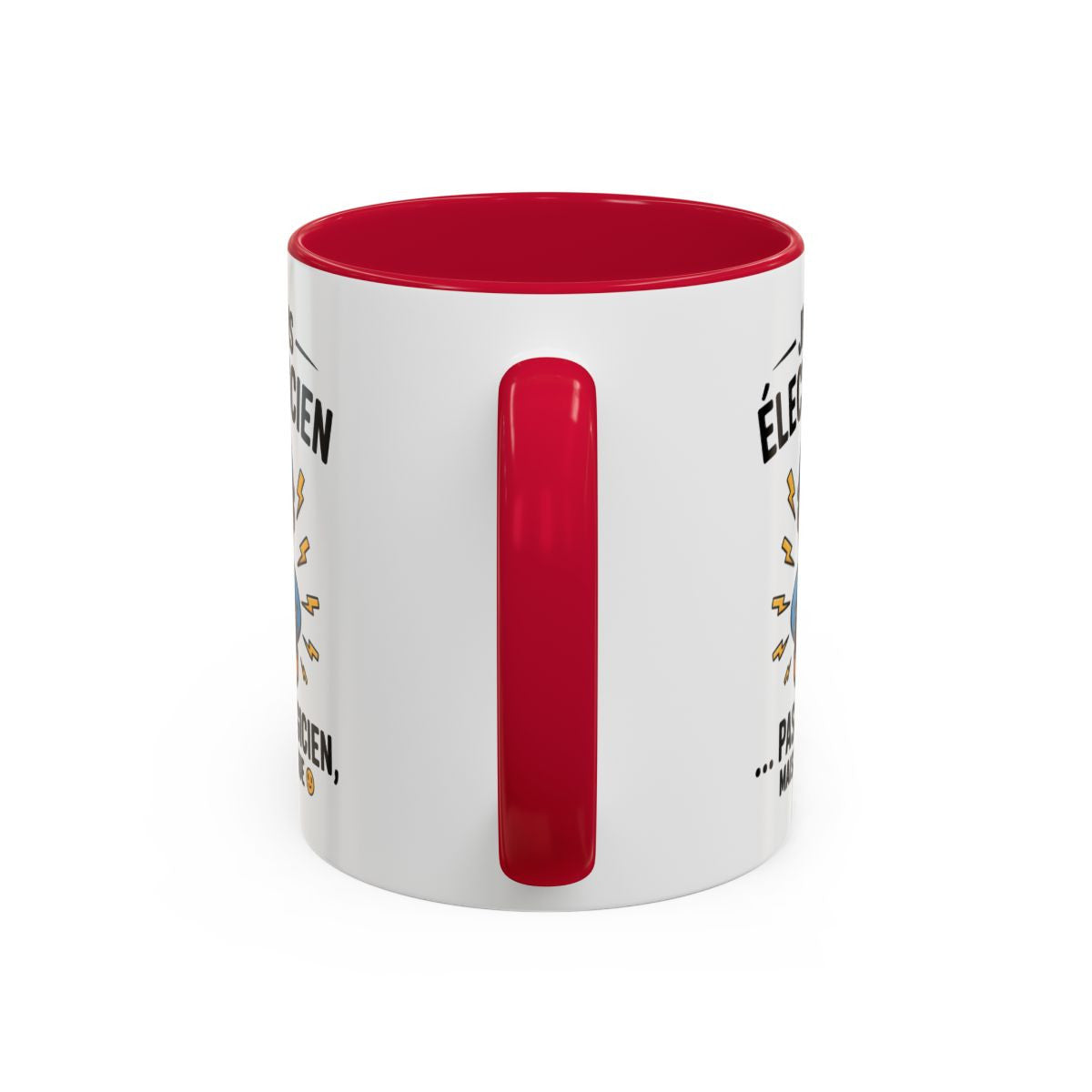 Mug Électricien Humour – Je Suis Électricien – Tasse Métier Électricité – Cadeau Artisan – 325 ml