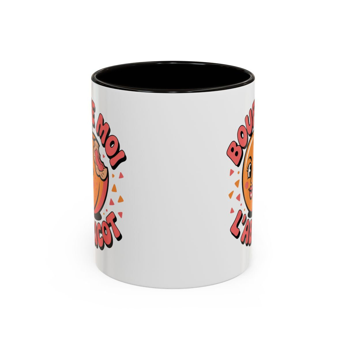 Mug Bouffe-Moi L’Abricot – Tasse Humour Coquin – Cadeau Original Drôle – Noir Bleu Rouge – 325 ml