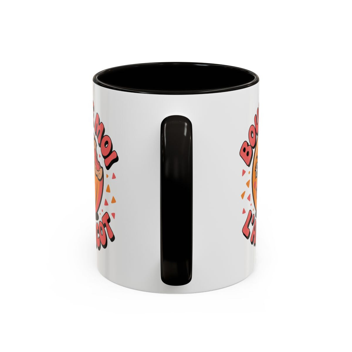 Mug Bouffe-Moi L’Abricot – Tasse Humour Coquin – Cadeau Original Drôle – Noir Bleu Rouge – 325 ml