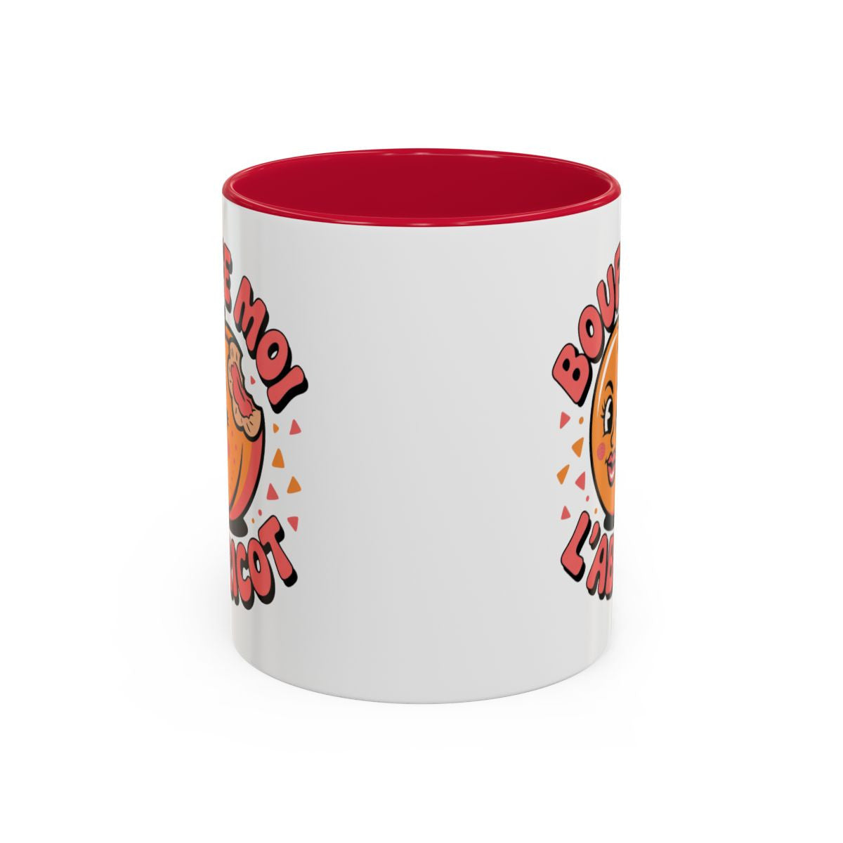 Mug Bouffe-Moi L’Abricot – Tasse Humour Coquin – Cadeau Original Drôle – Noir Bleu Rouge – 325 ml