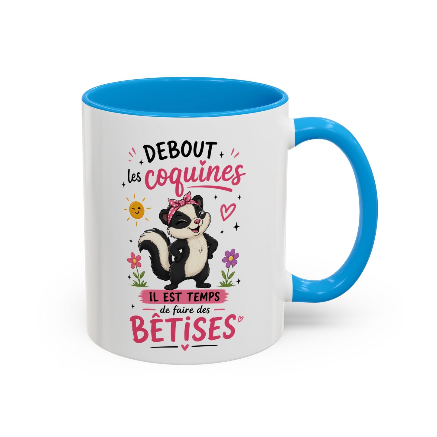 Tasse Humour Femme – Mug Drôle Coquine et Bêtises – Cadeau Original pour Femme Amie Collègue Anniversaire 325 ml