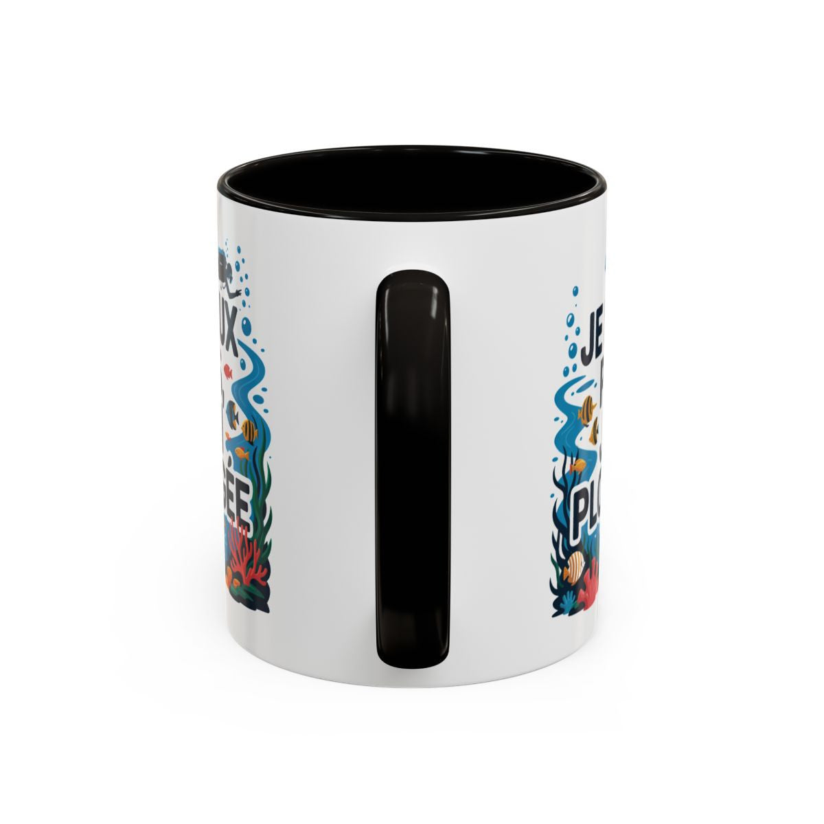 Mug Je peux pas j’ai plongée – Tasse Céramique Plongée Sous-Marine – Cadeau Plongeur & Passion Océan