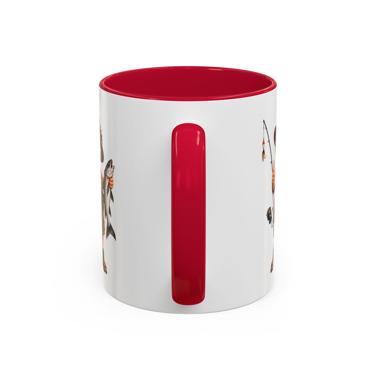 Mug Pêcheuse Femme – Tasse Passion Pêche avec Poisson – Cadeau Original Femme – Amatrice de Pêche