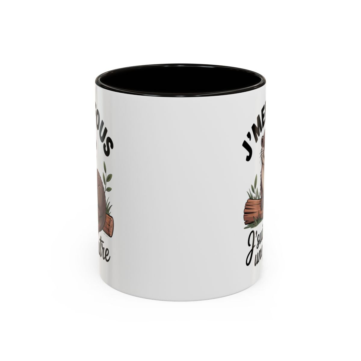 Mug Loutre Mignonne – Tasse Céramique Illustration Animale – Cadeau Nature & Animaux Adorable