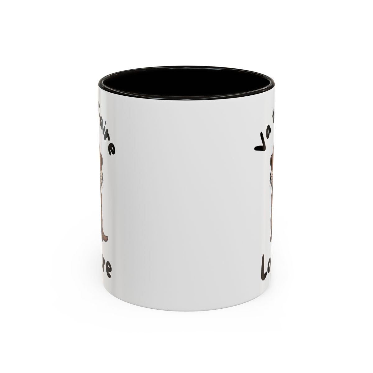 Mug Loutre En Colère – Tasse Céramique Illustration Animale Drôle – Cadeau Humour & Nature