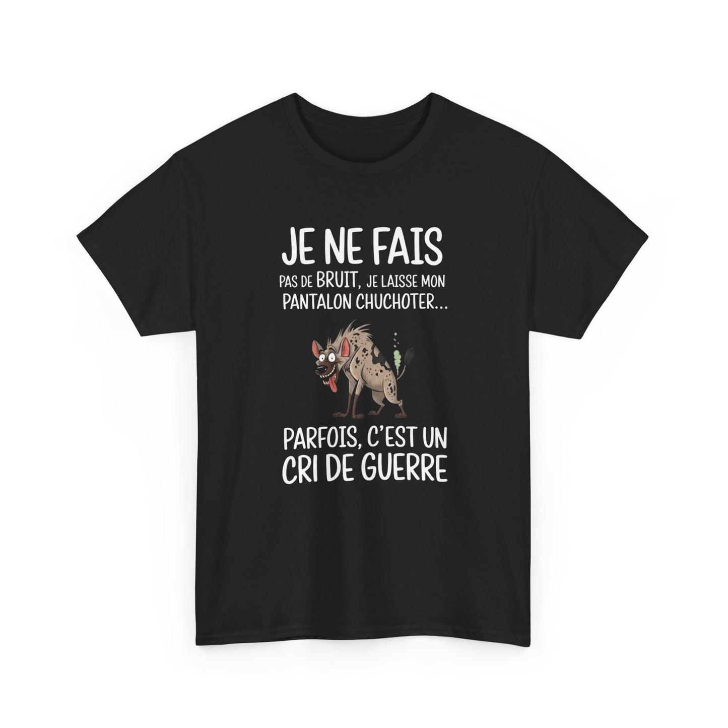 Tee-Shirt Je Ne Fais Pas de Bruit Je Laisse Mon Pantalon Chuchoter – Humour Pet Drôle – Cadeau Homme Femme Blague Adulte