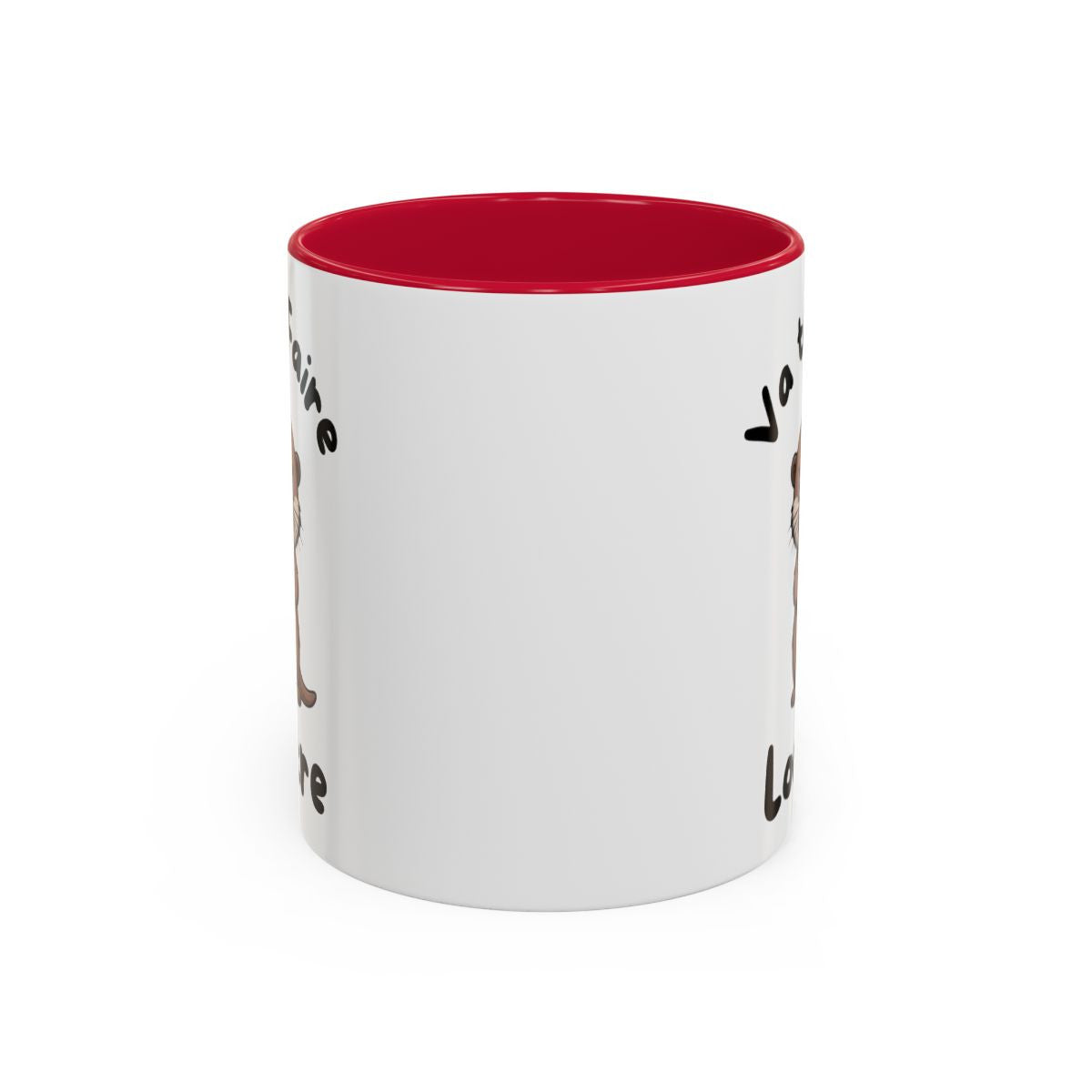 Mug Loutre En Colère – Tasse Céramique Illustration Animale Drôle – Cadeau Humour & Nature