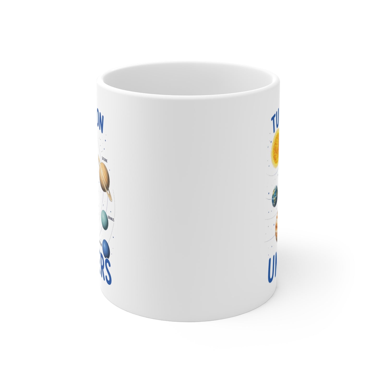Tasse Tu Es Mon Univers – Mug Romantique Système Solaire – Cadeau Amour Homme Femme 325ml