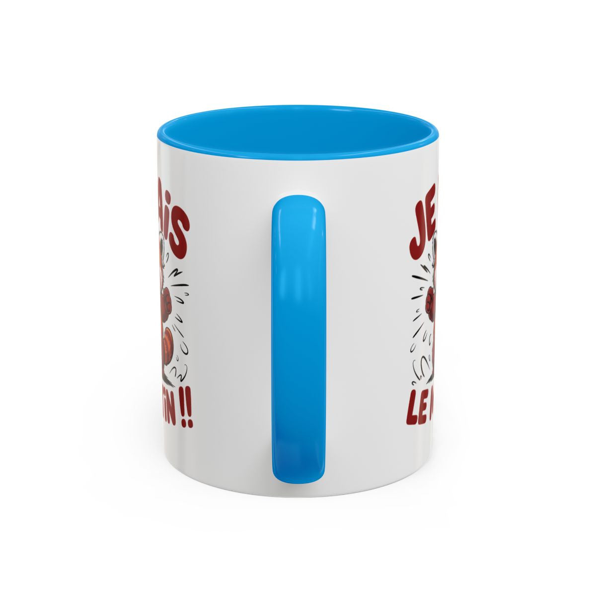 Mug Je hais le matin – Tasse Céramique Panda Roux Humoristique – Cadeau Réveil Difficile Bureau Collègue