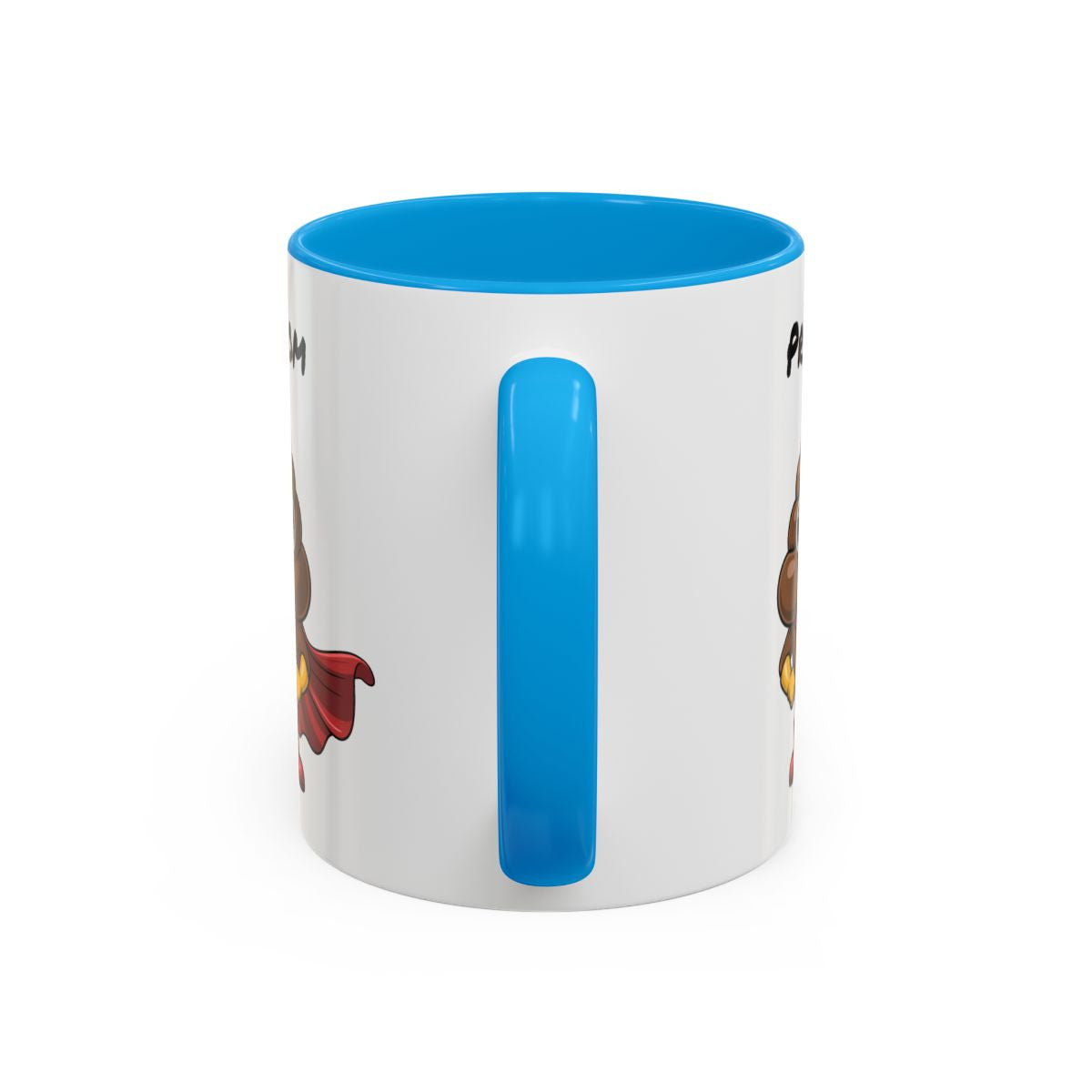 Mug Personnalisé Prénom – Super Héros Caca Fun – Tasse Humour Originale – Cadeau Drôle