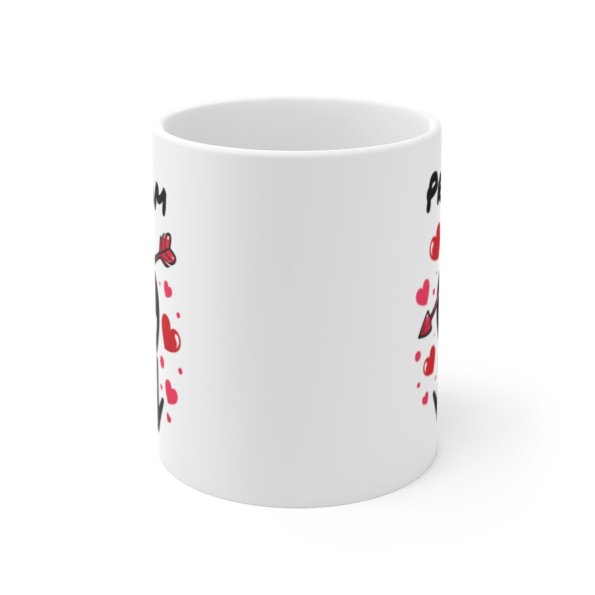 Mug Alien Signe JUL Saint Valentin OVNI Style Rap Français Cadeau Original et Fun 325ml Personnalisable