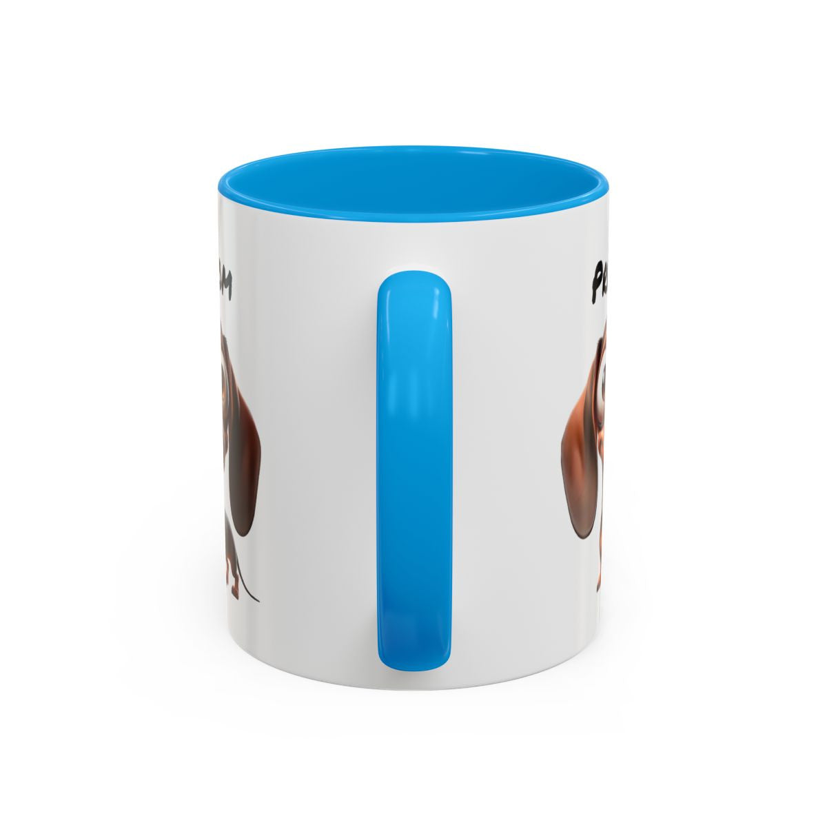 Mug Chien Teckel Personnalisé avec Prénom – Tasse Céramique Chien Mignon – Cadeau Original Amoureux des Animaux
