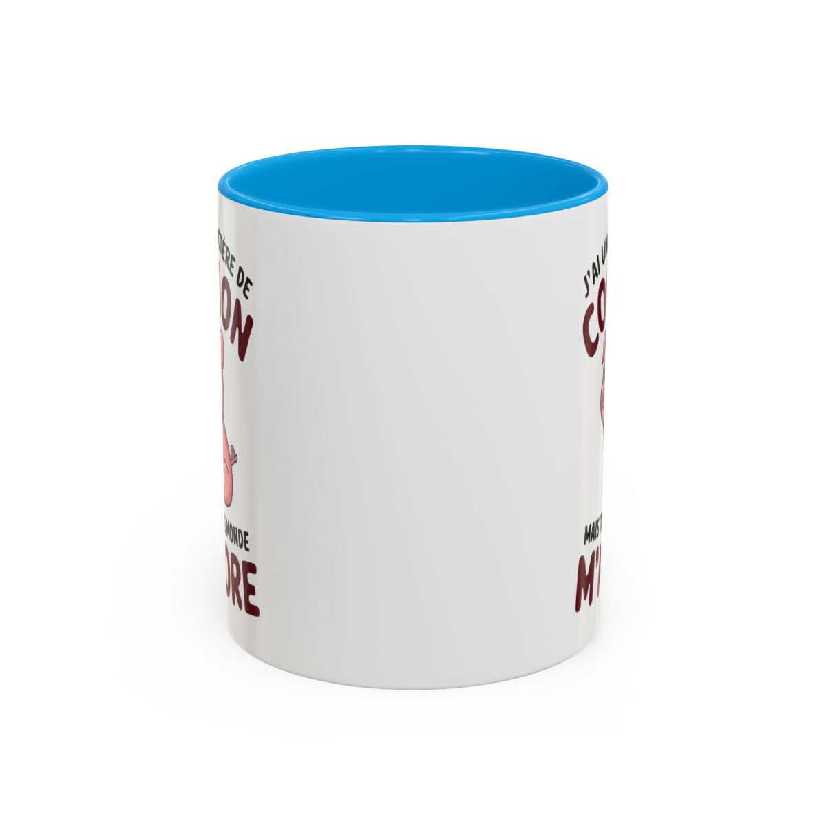 Mug J’ai un caractère de cochon – Tasse Céramique Humour Animal – Cadeau Drôle Original