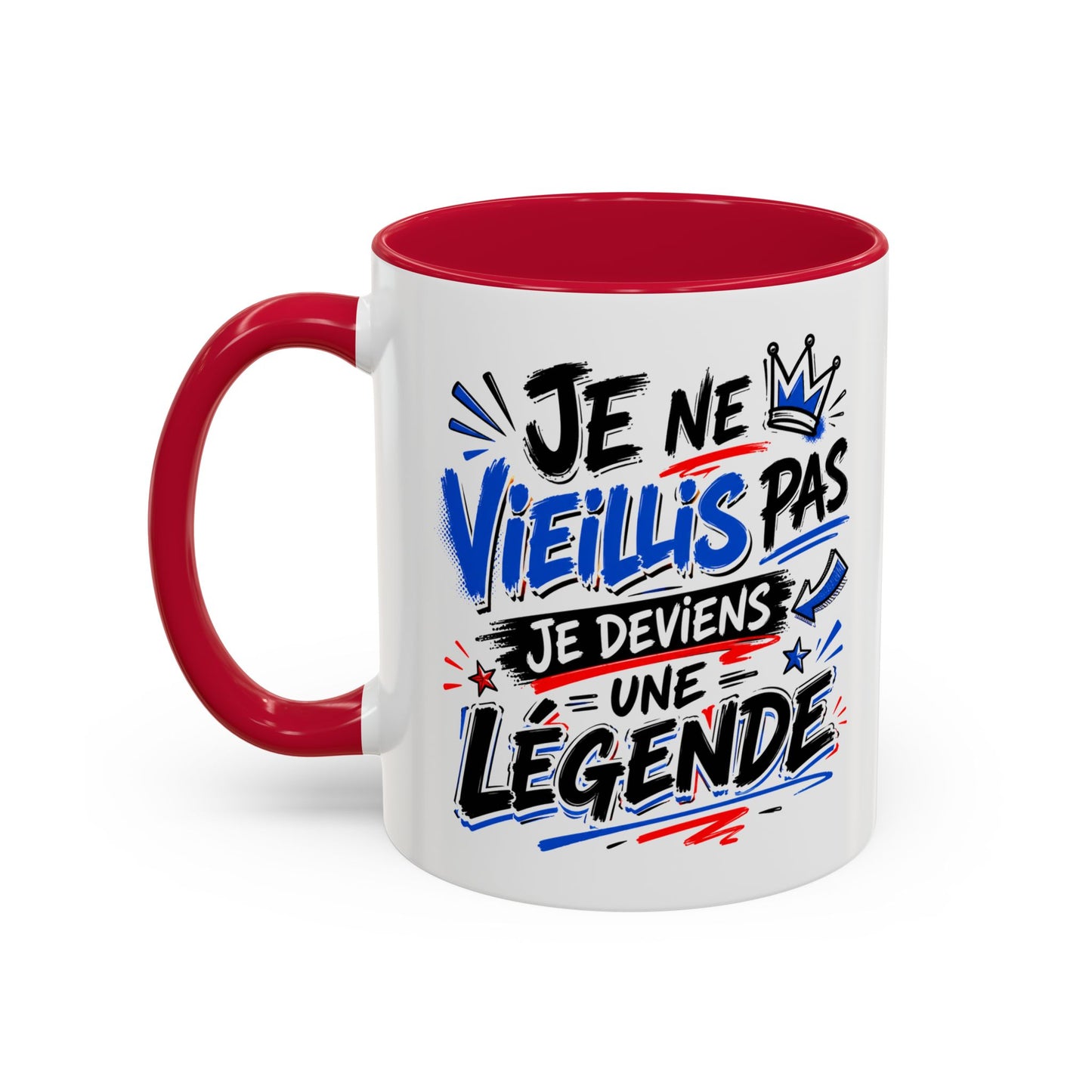 Tasse Je Ne Vieillis Pas Je Deviens Une Légende – Mug Humour Anniversaire – Cadeau Homme Femme 325ml