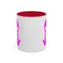 Teecustom Mug Alien Signe JUL OVNI Style Rap Rose Français Cadeau Original et Fun