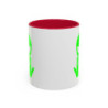 Teecustom Mug Alien Signe JUL OVNI Vert Style Rap Français Cadeau Original et Fun Noir Bleu Rouge