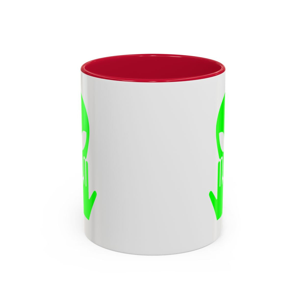 Teecustom Mug Alien Signe JUL OVNI Vert Style Rap Français Cadeau Original et Fun Noir Bleu Rouge