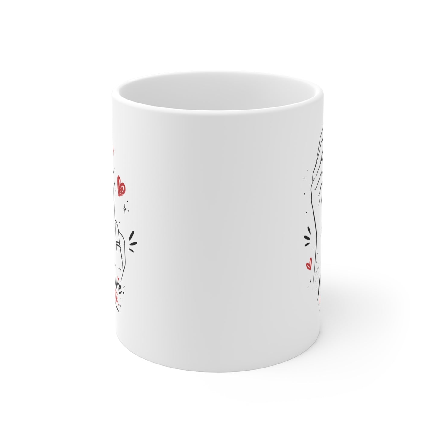 Mug Manucure Femme – Ongles Nail Art Esthéticienne Prothésiste Ongulaire – Cadeau Original pour Passionnée de Beauté et Manucure 325 ml