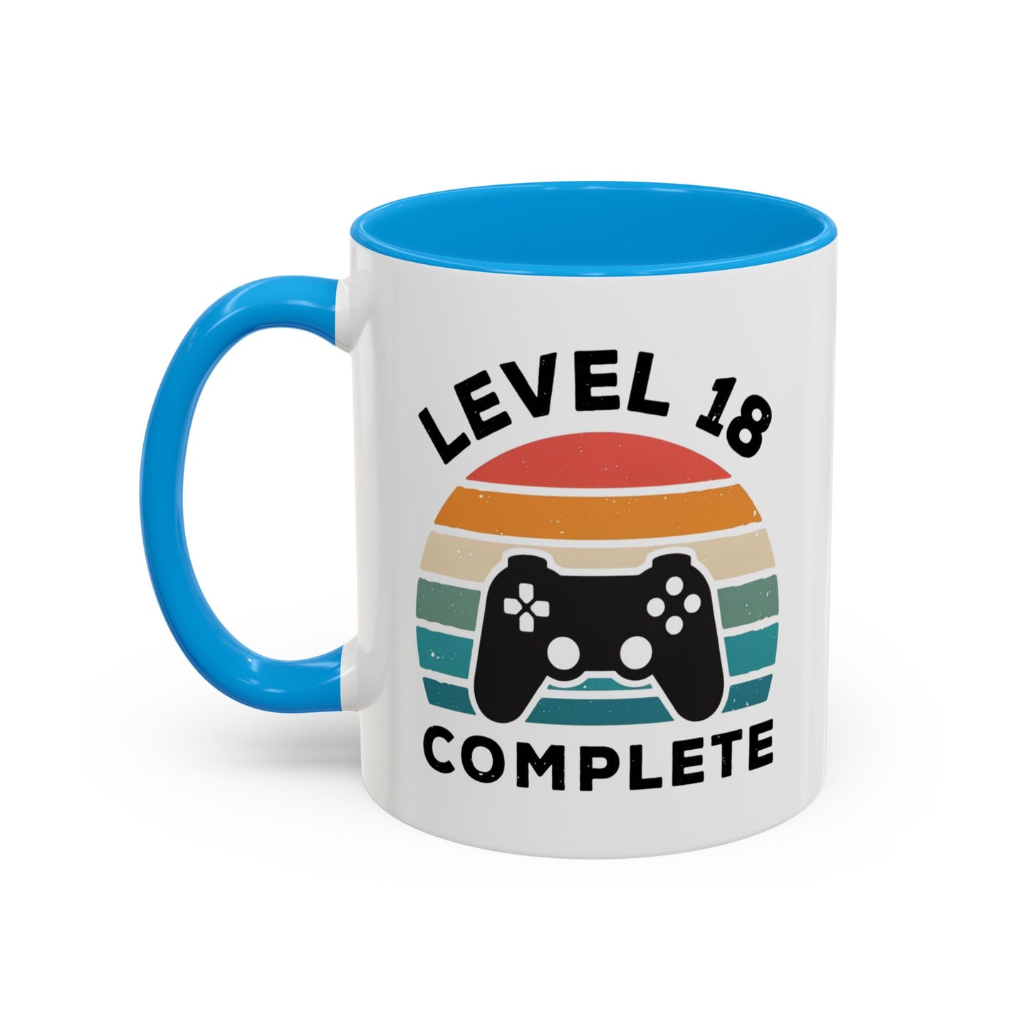 Tasse Level 18 Complète – Mug Gamer 18 Ans Homme Femme – Cadeau Anniversaire  Gaming Console 325 ml
