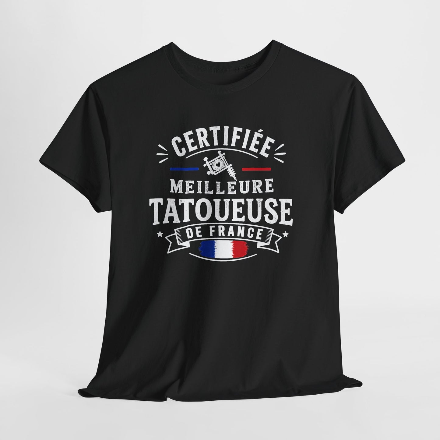 Tee Shirt Femme Manches Courtes Vêtement Adulte – Cadeau Artiste Professionnelle de Salon – France