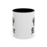 Tasse Reine avec Couronne – Mug Femme Élégant et Royal – Cadeau Reine du Quotidien – Noir Bleu Rouge – 325 ml