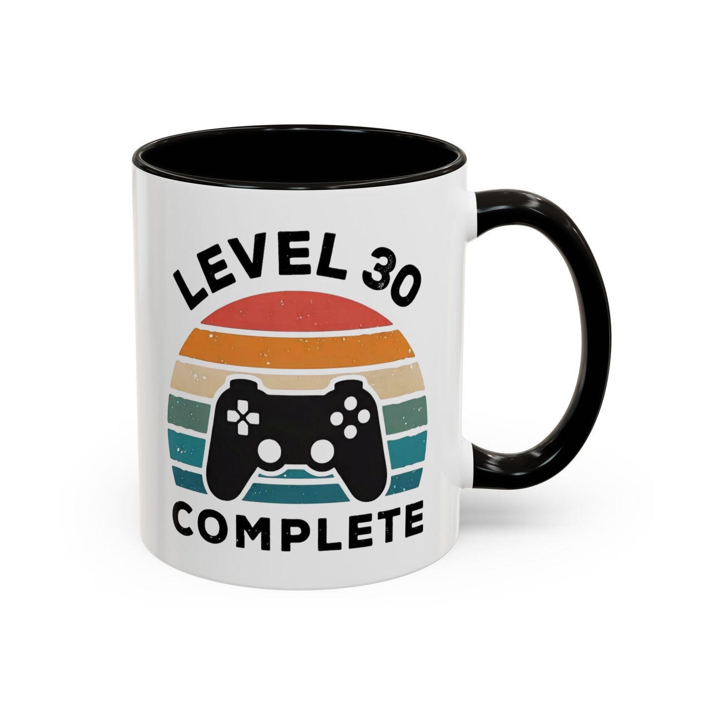 Tasse Level 30 Complète – Mug Gamer 30 Ans Homme Femme – Cadeau Anniversaire 30 Ans Gaming Console 325 ml