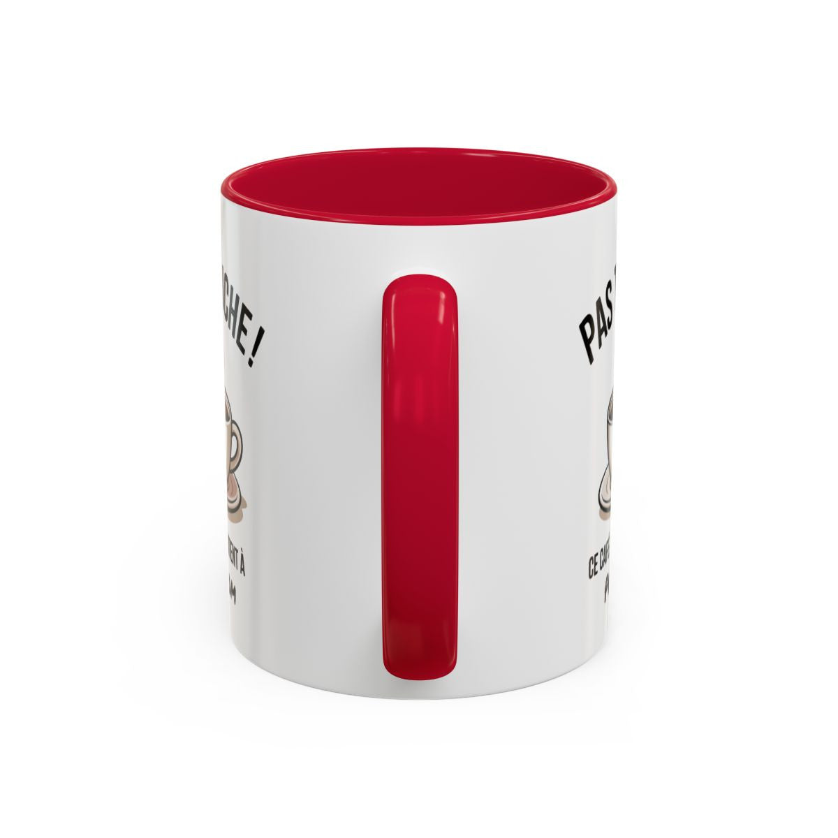 Tasse Personnalisable Pas Touche Ce Café Appartient à – Mug Café Humoristique avec Prénom