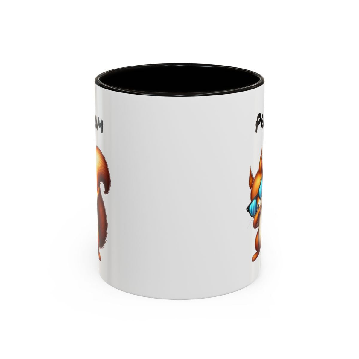 Tasse Personnalisable Écureuil Dab Cartoon – Mug Animal Drôle – Cadeau Original Enfant ou Adulte – Céramique 325ml