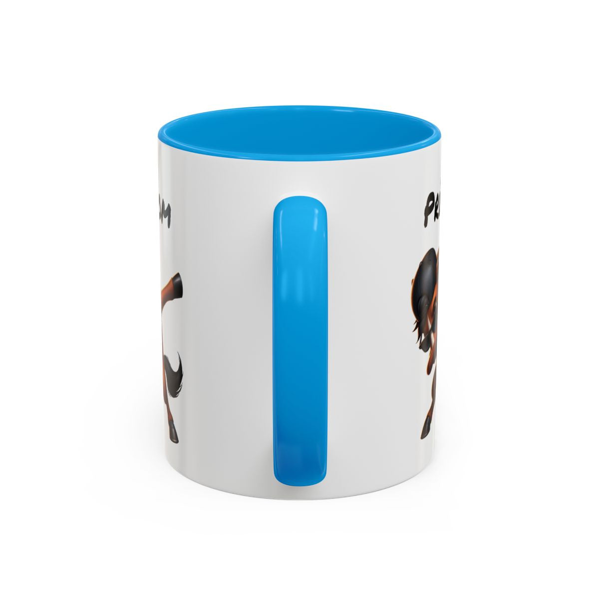 Tasse Personnalisable Cheval Dab – Mug Animal Drôle – Cadeau Original Fun – Céramique 325ml
