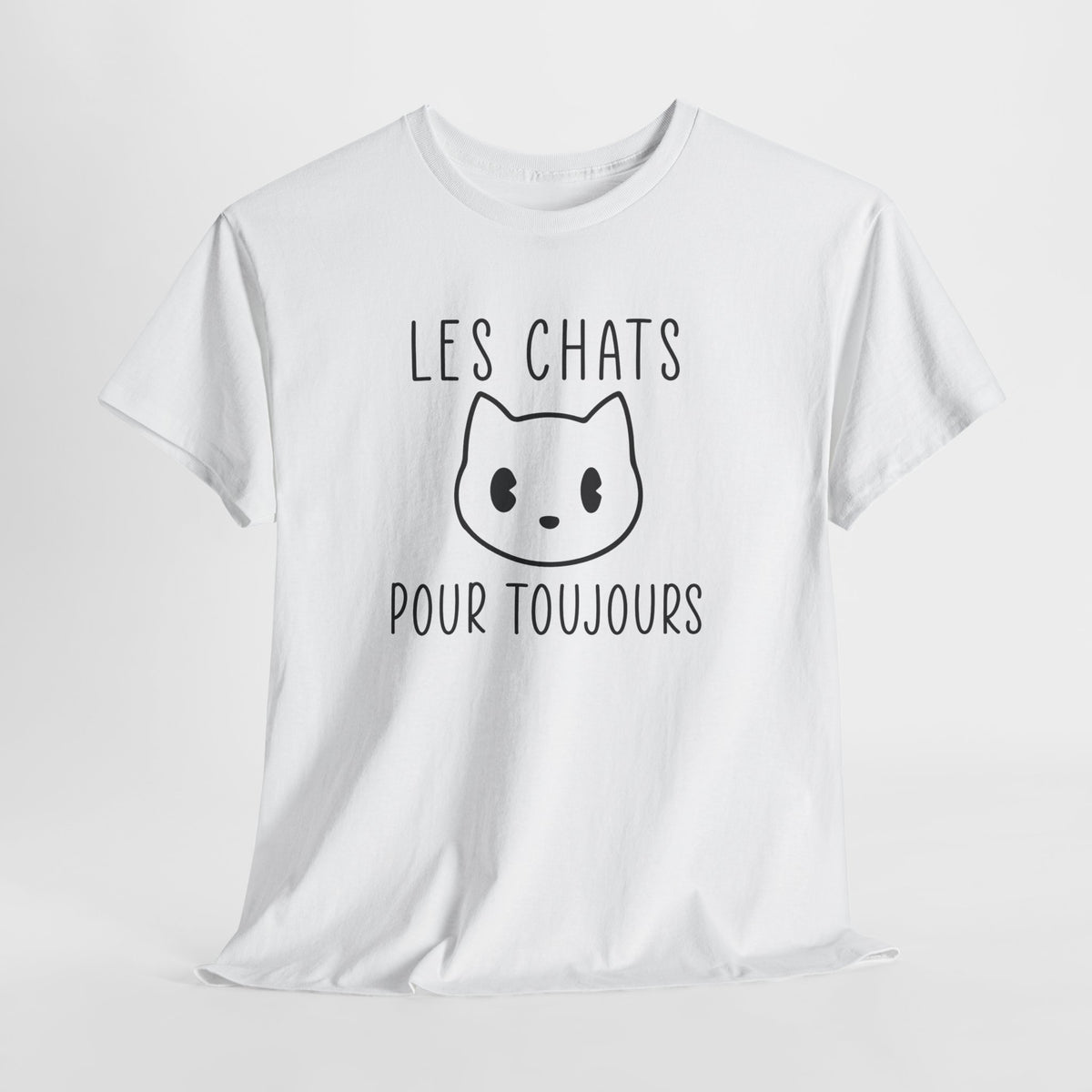 Tee Shirt Chat Homme Femme – Passion Chats et Félin – Idée Cadeau Amoureux des Chats Propriétaire de Chat