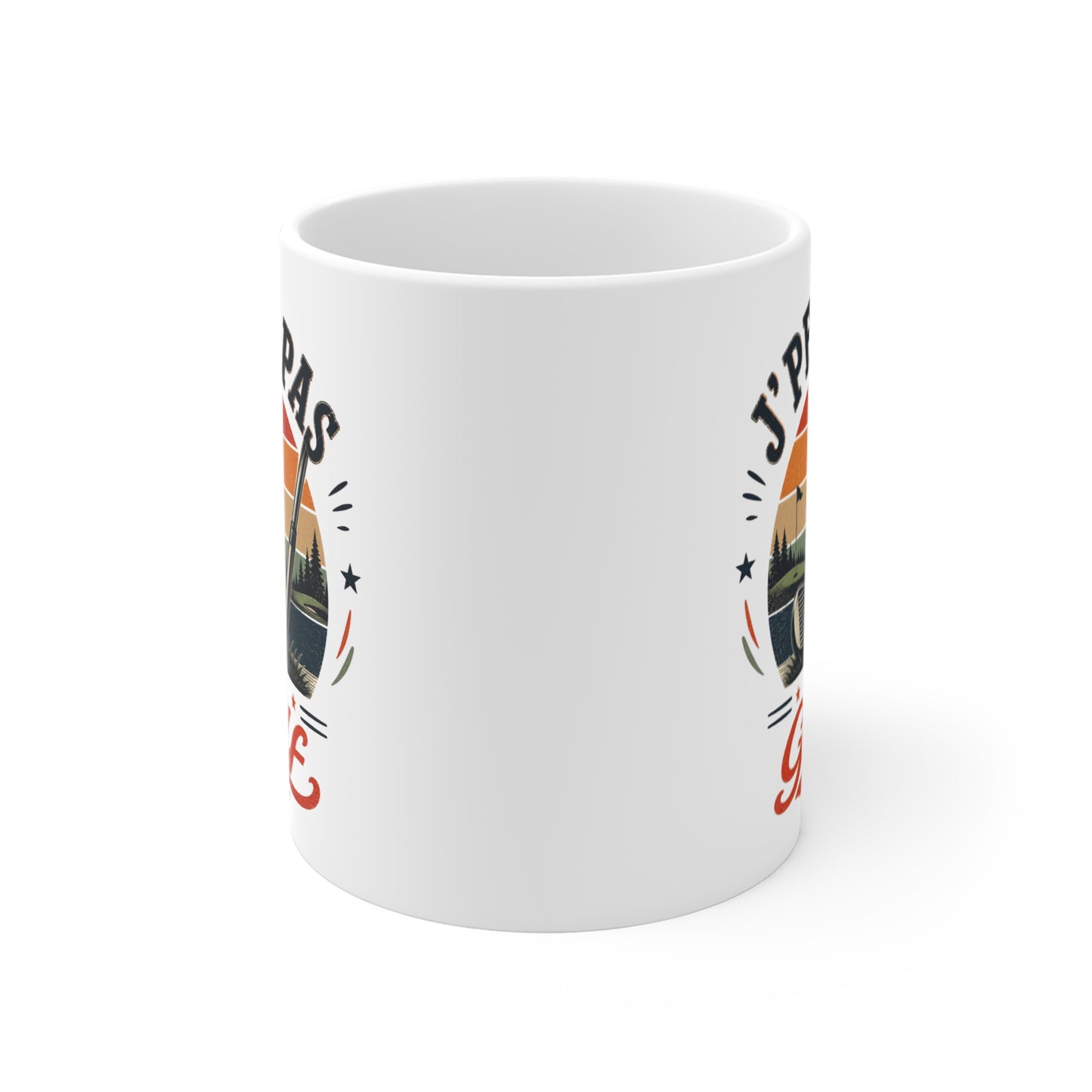 Tasse J’Peux Pas J’Ai Golf – Mug Humour Golfeur Vintage – Cadeau Sport Homme Femme 325ml