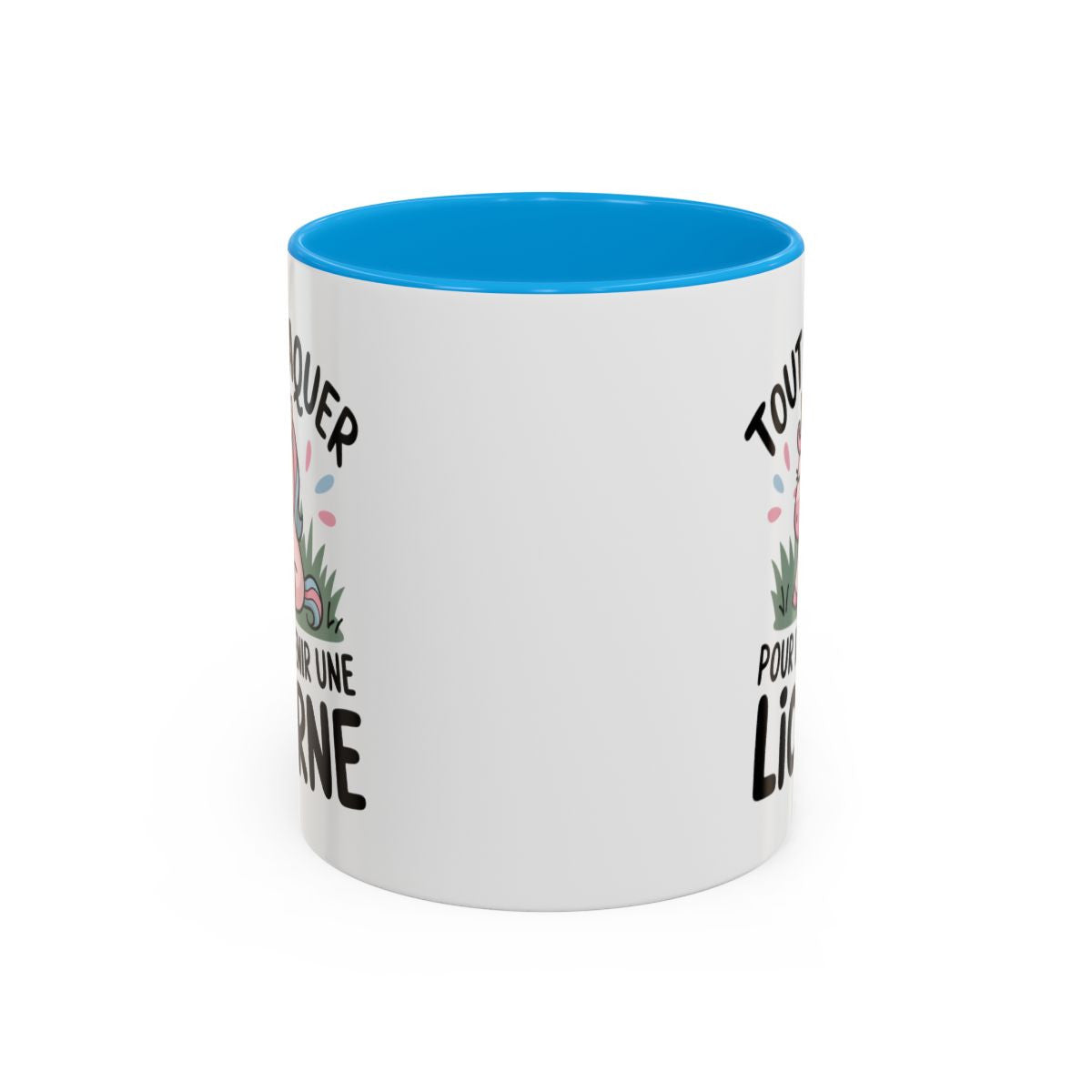 Tasse Licorne Humour – Tout Plaquer pour Devenir une Licorne – Mug Fun Fantaisie – Céramique 325ml