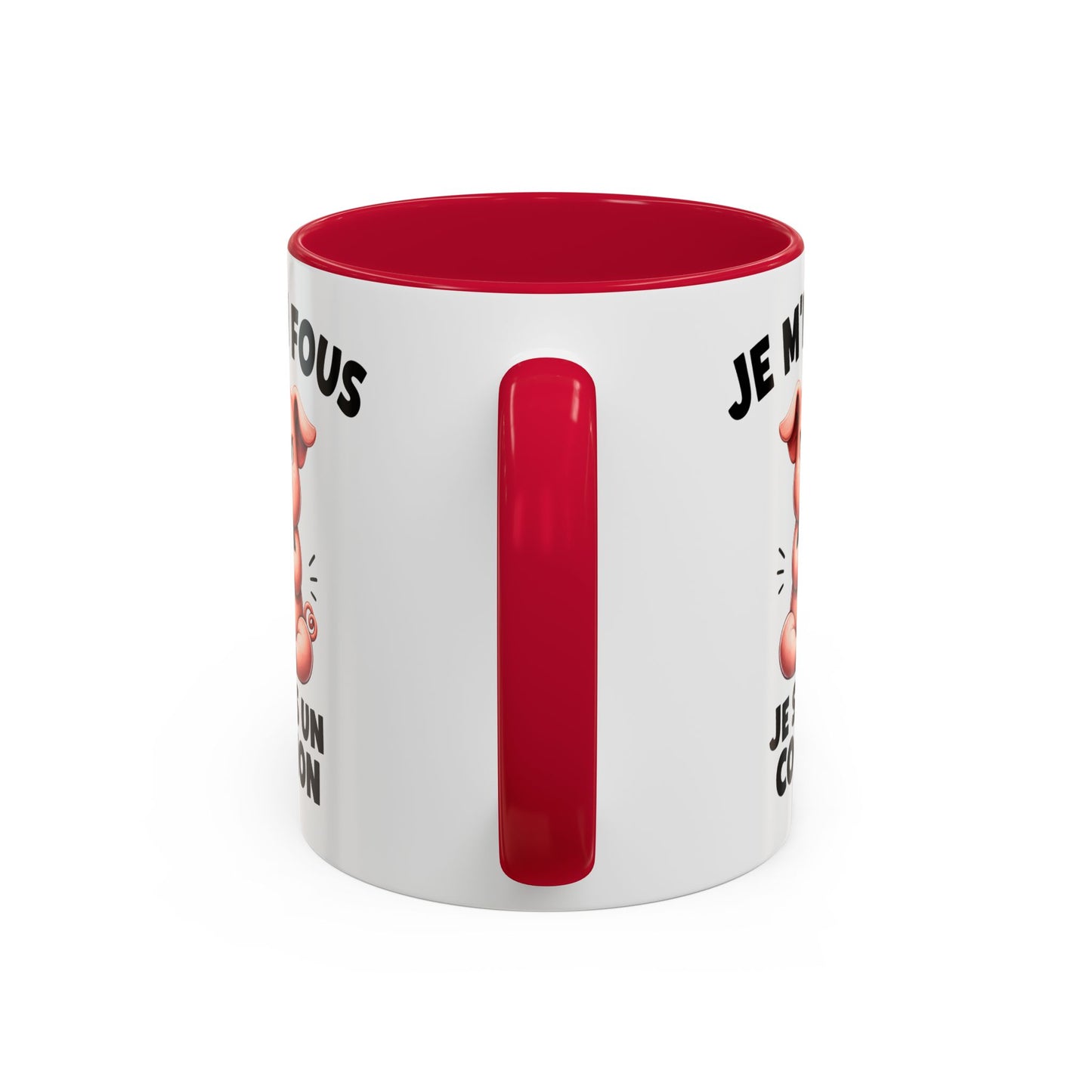 Tasse Je M’En Fous Je Suis un Cochon – Mug Cochon Humoristique – Cadeau Femme Homme Amoureux des Animaux 325ml