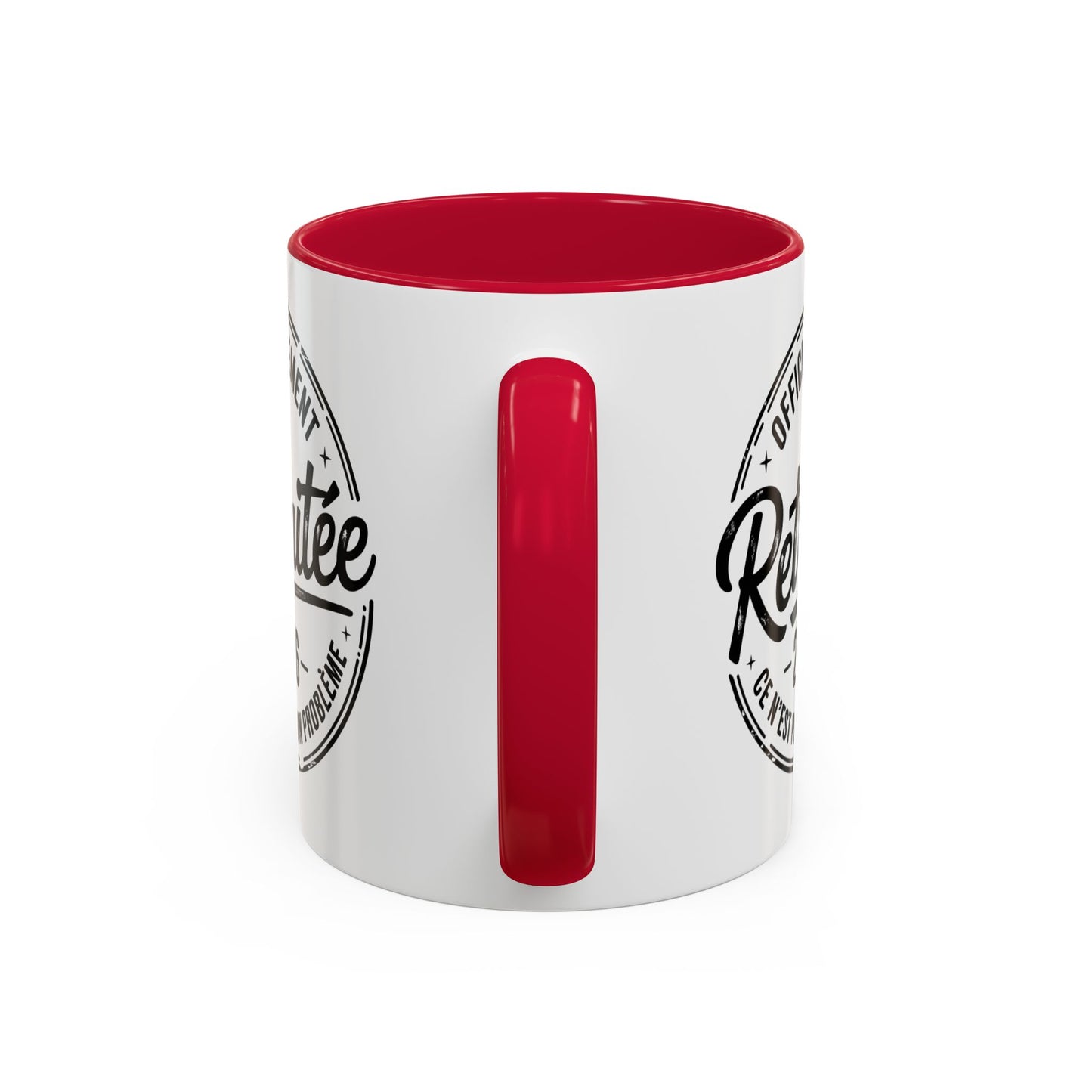 Mug Retraite 2026 Femme – Tasse Officiellement Retraitée Vintage – Cadeau Départ Collègue Femme