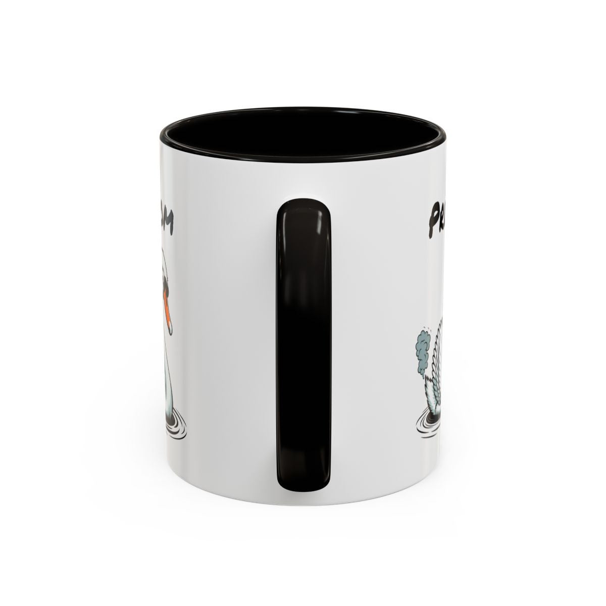 Tasse Cygne Pet  Humoristique – Mug Animal Drôle – Cadeau Original Personnalisable – Céramique 325ml