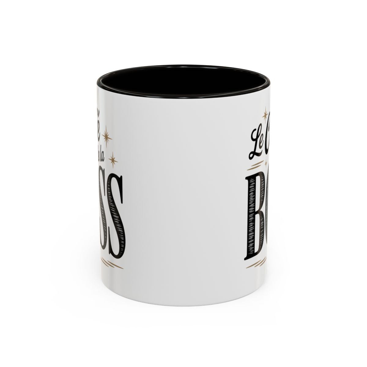 Tasse Le Café de la Boss – Mug Humour Bureau Femme – Cadeau Original Collègue – Céramique 325ml