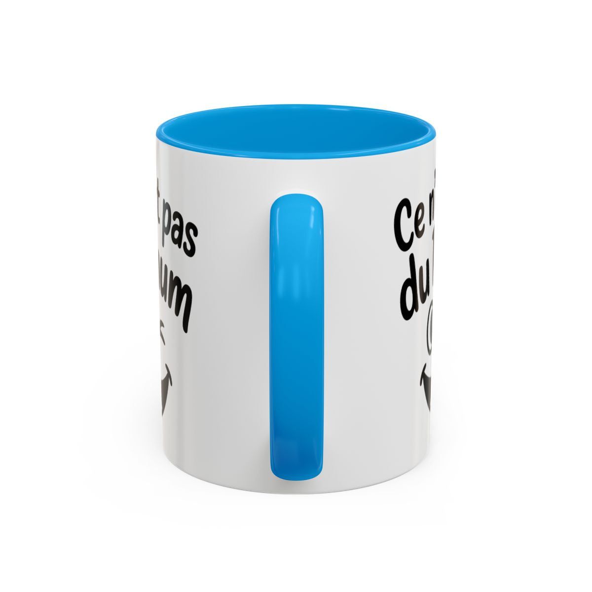 Mug Humour Ce n’est pas du Rhum – Tasse Drôle Texte – Cadeau Humoristique – Céramique 325 ml
