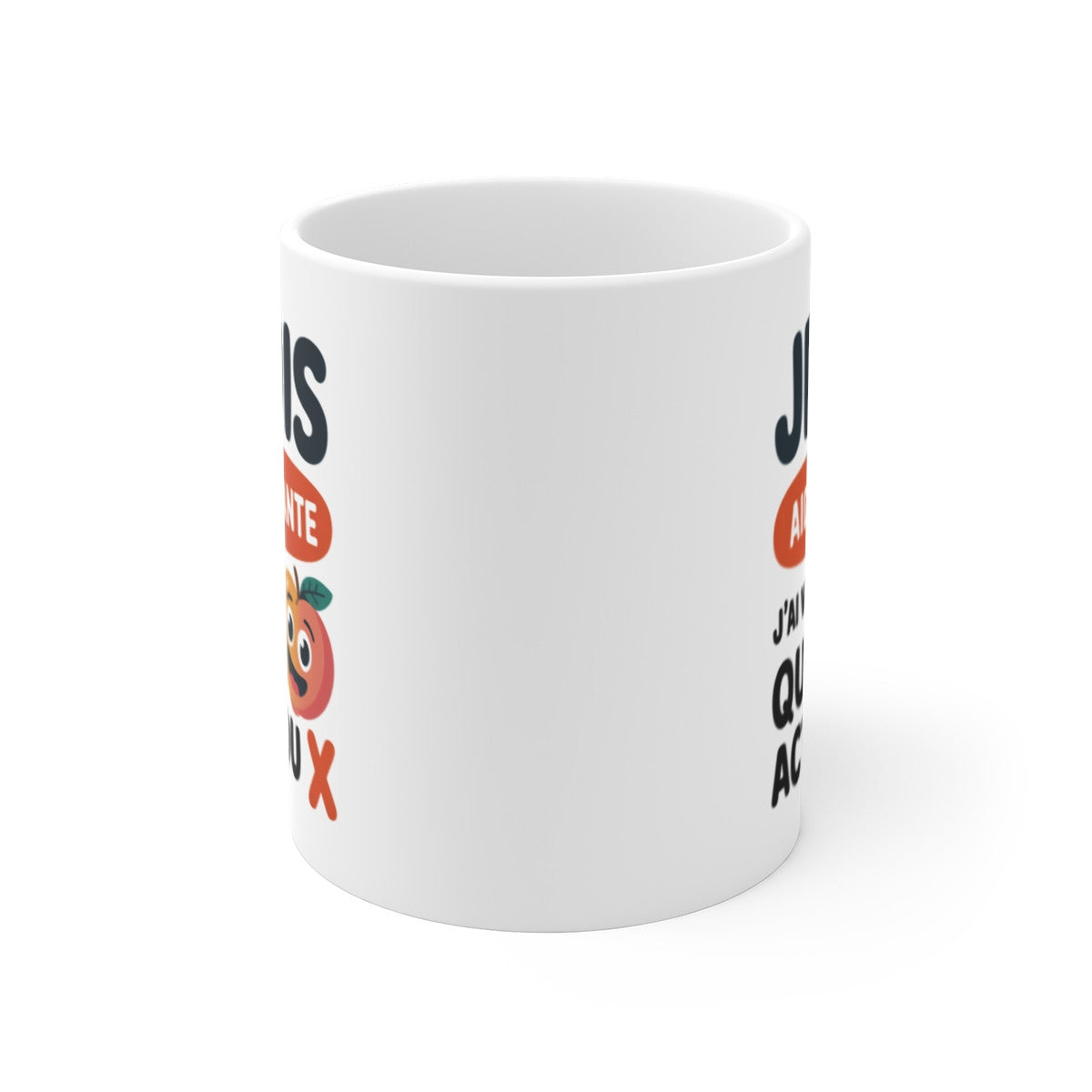 Mug Aide-Soignante Humour – Tasse Métier Santé – Cadeau 325ml