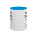 Mug Citation Docteure – Une Sage Docteure a un Jour Écrit – Tasse Humour Médical – Cadeau Médecin Céramique 325 ml