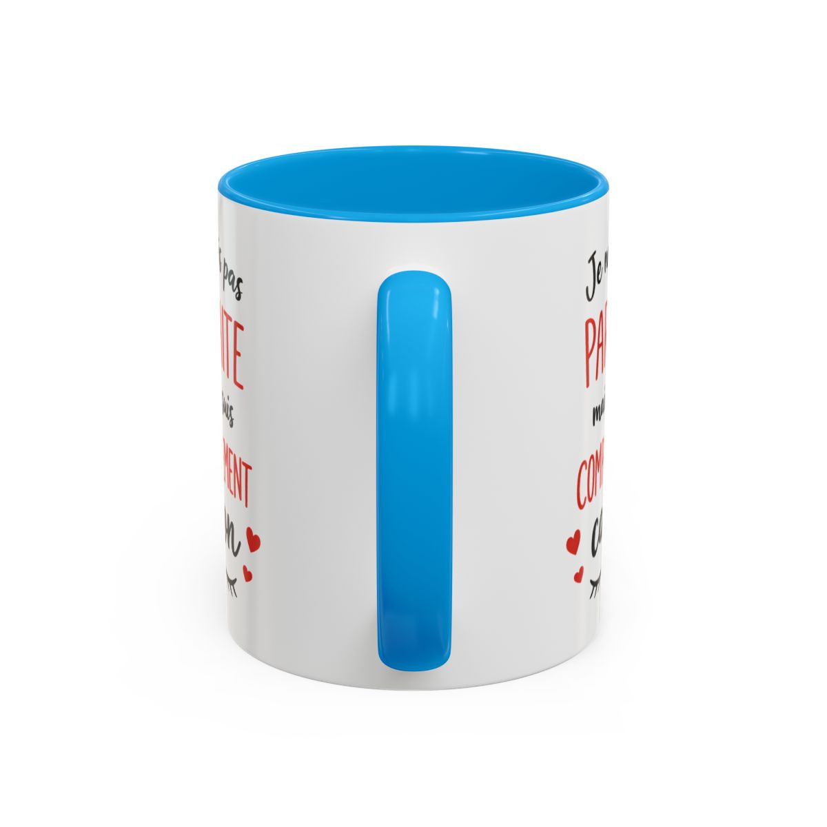Tasse Humour Femme Je Ne Suis Pas Parfaite Mais Complètement Canon – Mug Citation Rouge – Cadeau