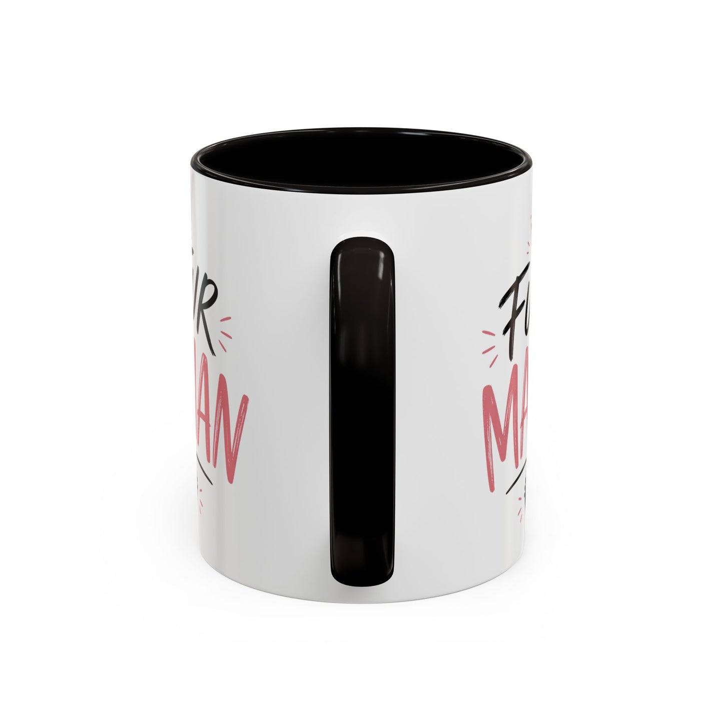 Mug Future Maman – Tasse Grossesse Rose avec Couronne et Cœurs – Cadeau Future Mère Baby Shower – Céramique 325ml Noir Bleu Rouge