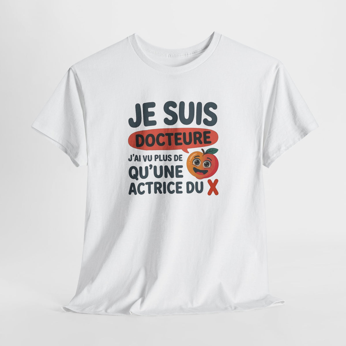 Tee Shirt Docteure Femme – Humour Médecin – Cadeau Original pour Docteure