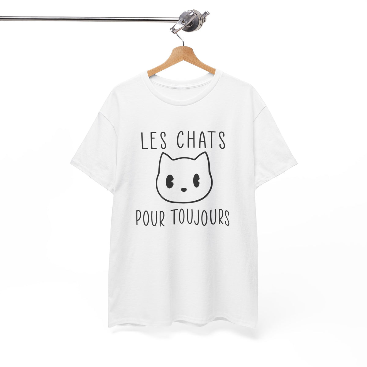 Tee Shirt Chat Homme Femme – Passion Chats et Félin – Idée Cadeau Amoureux des Chats Propriétaire de Chat