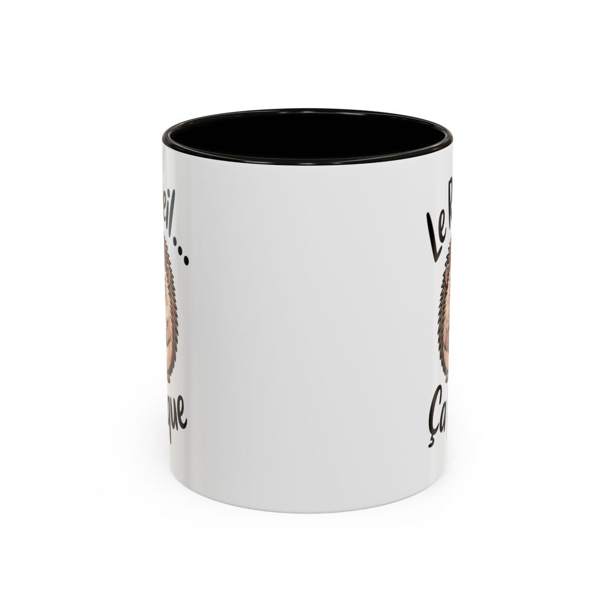 Tasse Humour Le Réveil Ça Pique – Mug Hérisson et Café – Cadeau Drôle Matin Difficile 325ml