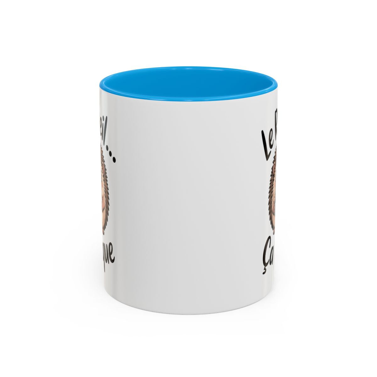 Tasse Humour Le Réveil Ça Pique – Mug Hérisson et Café – Cadeau Drôle Matin Difficile 325ml