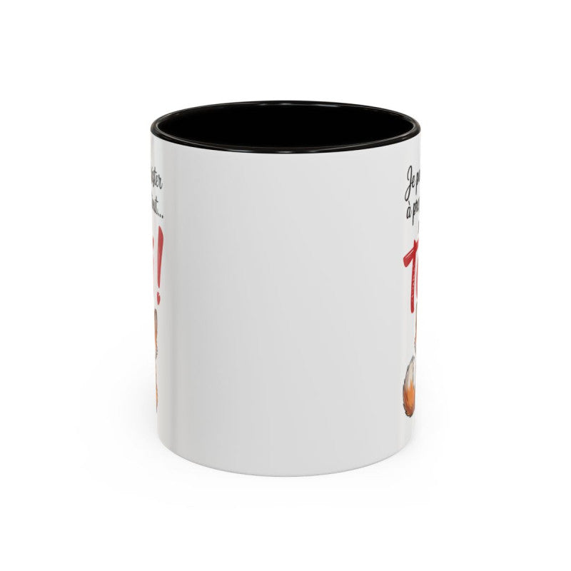 Tasse Humour Toi ! avec Renard Adorable – Mug Message Taquin et Mignon – Cadeau Original 325ml