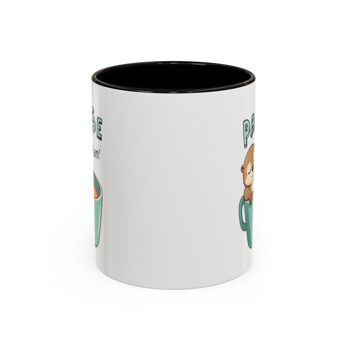 Tasse Humour Pause Flem’ – Mug Loutre Adorable Relax – Cadeau Original Amoureux du Café 325ml
